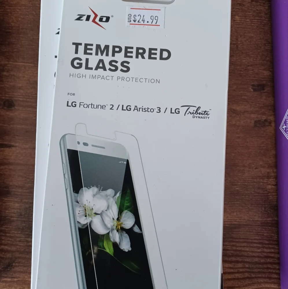 LG Fortune 2/LG Aristo 3/LG Tribute Dynasty tempered glass screen protec…